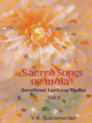 cover image of Sacred Songs of India, Volume II